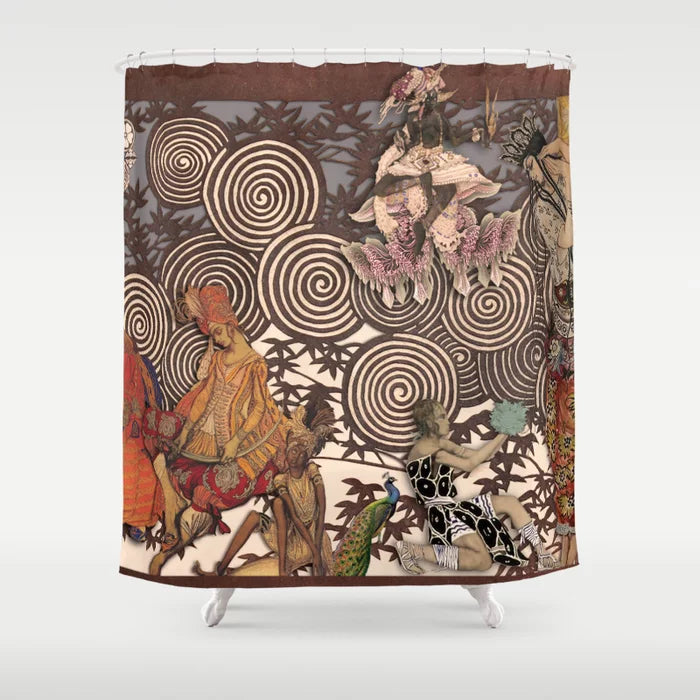 Paris Dawn at The Ballets Russes Shower Curtain