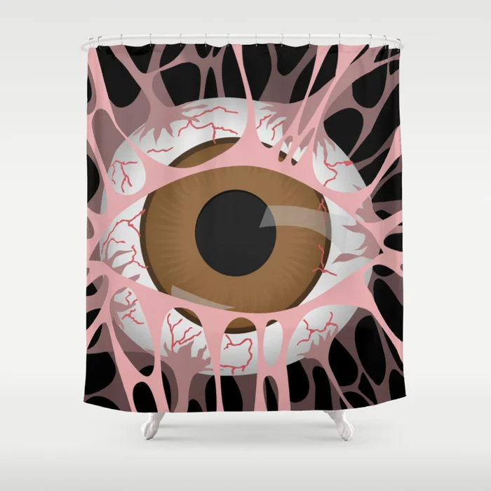 The Sticky Eye Shower Curtain