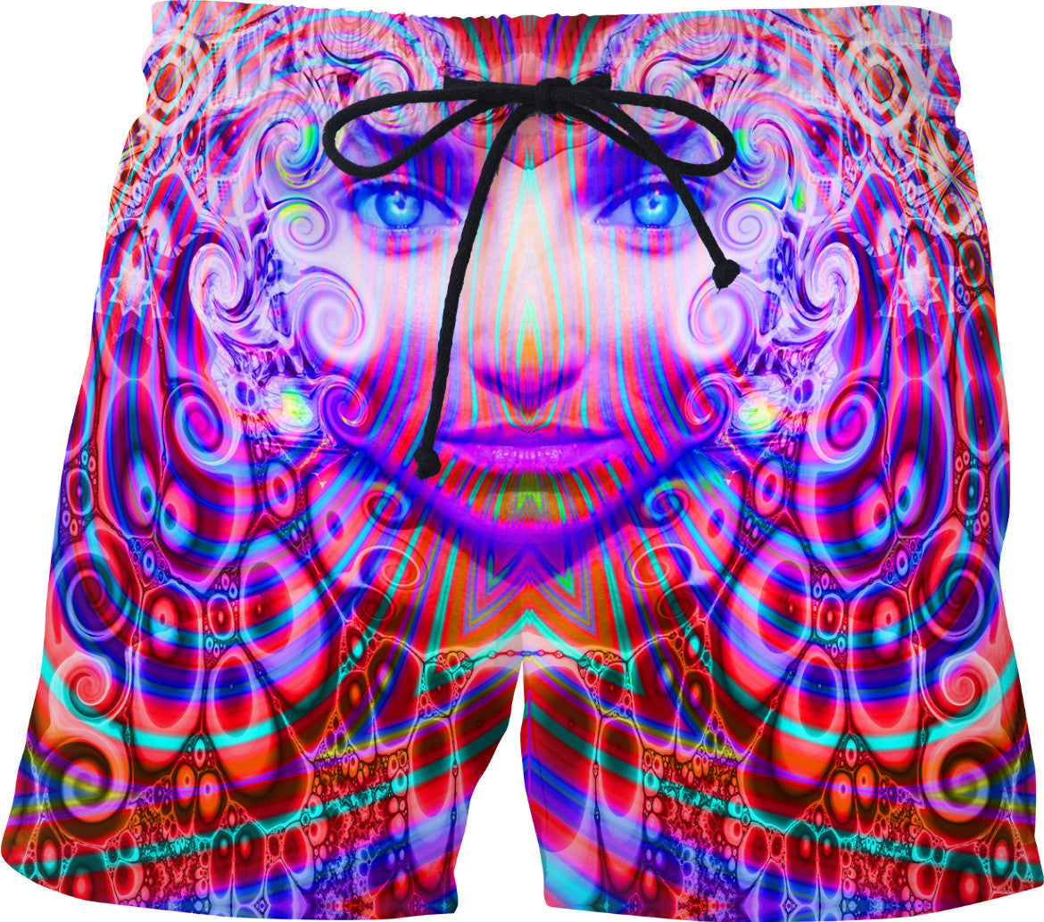Trip Face Swim Shorts