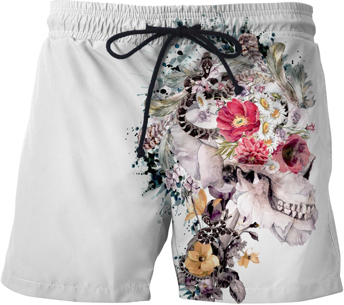 Momento Mori X Skull Swim Trunks