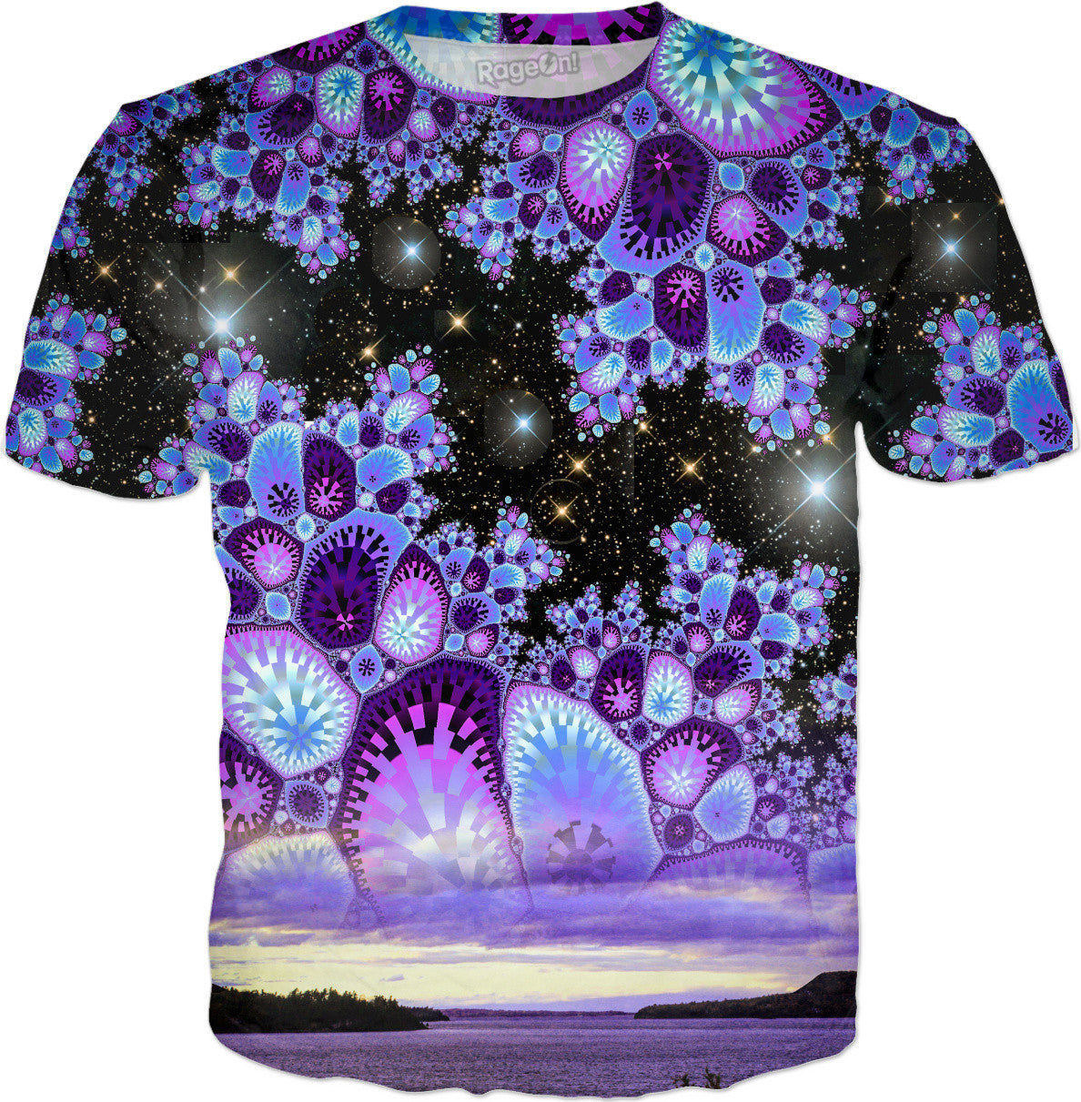 Purple Diamond Sky T-Shirt