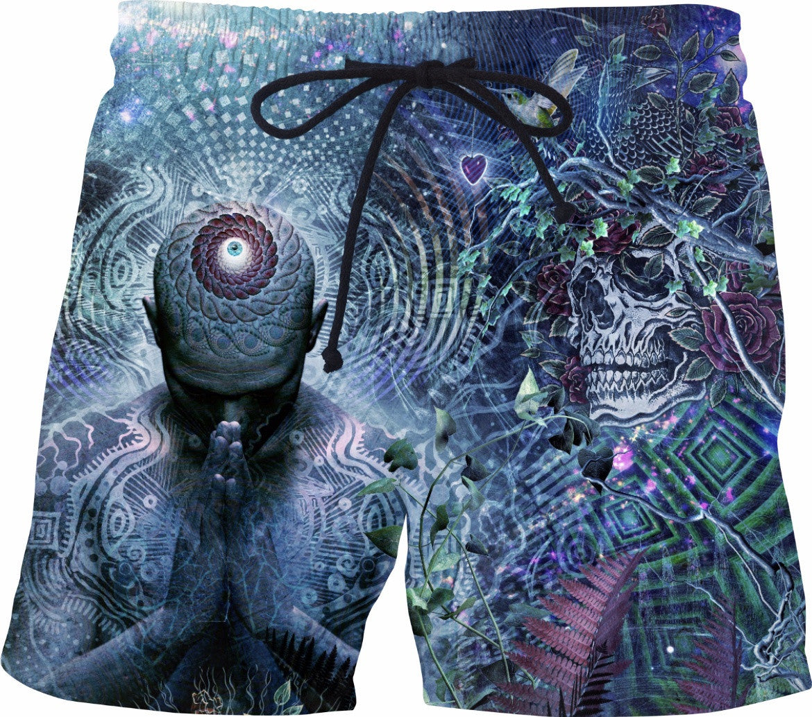 Gratitude For The Earth and Sky - Swim Shorts
