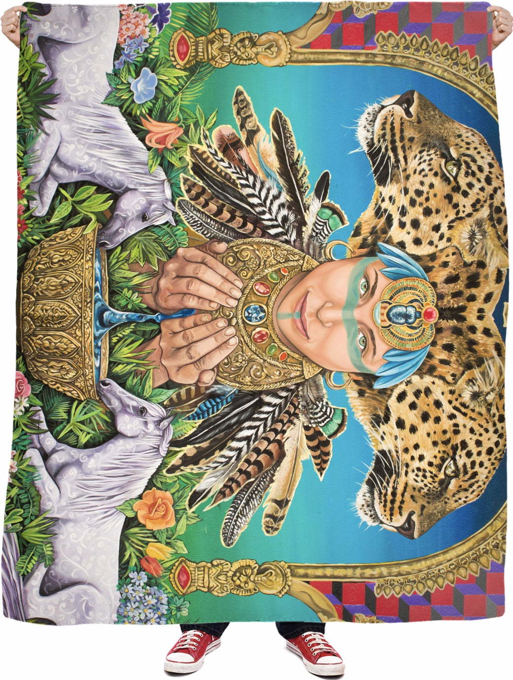 Water of Wisdom - Fleece Blanket