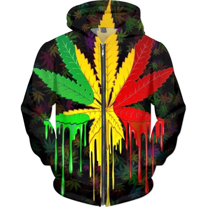 Weed Drips (CLICK THE SHIRT ICON TO VIEW MORE) Hoodie