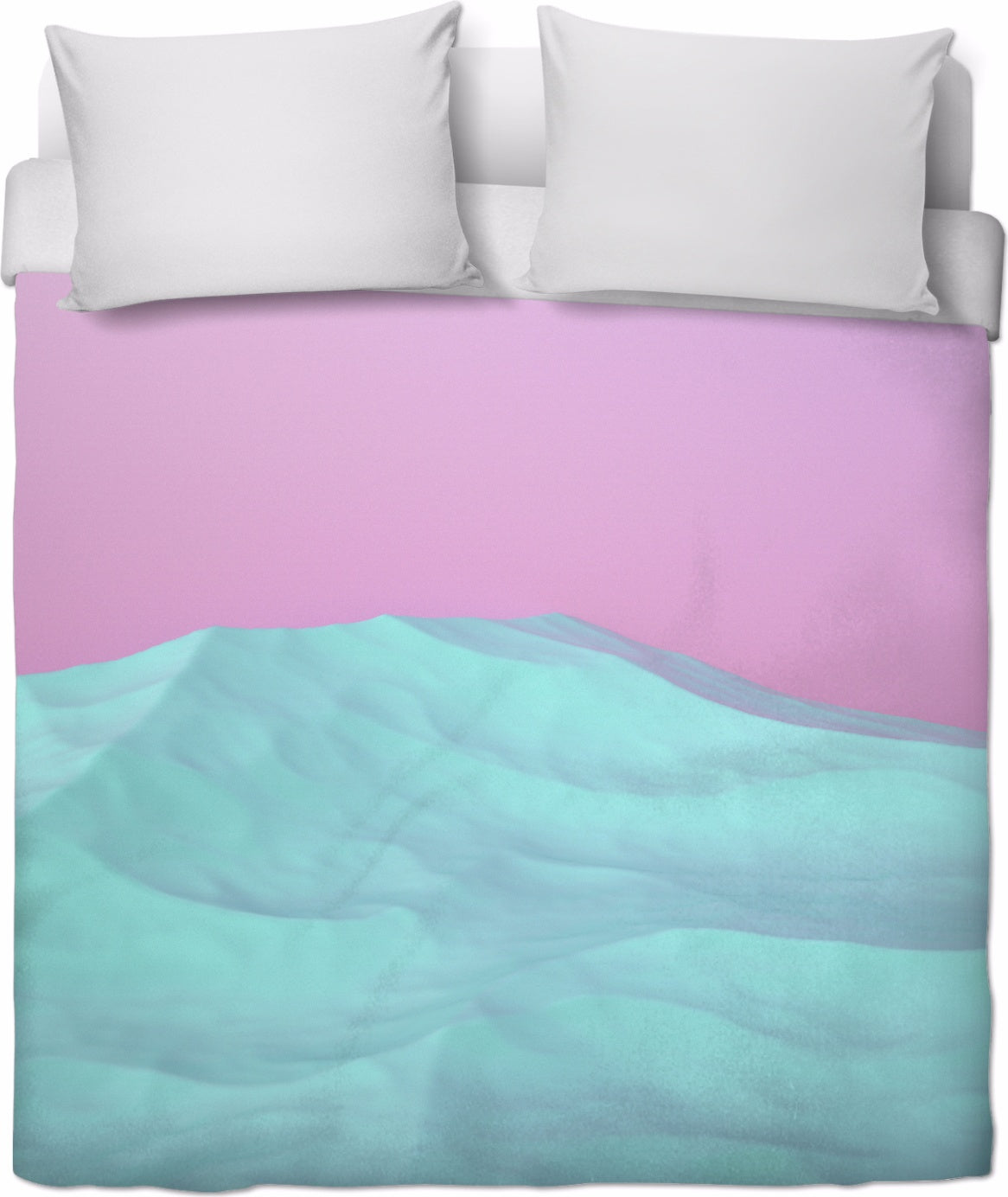 Cool Mountains Duvet Cover Set