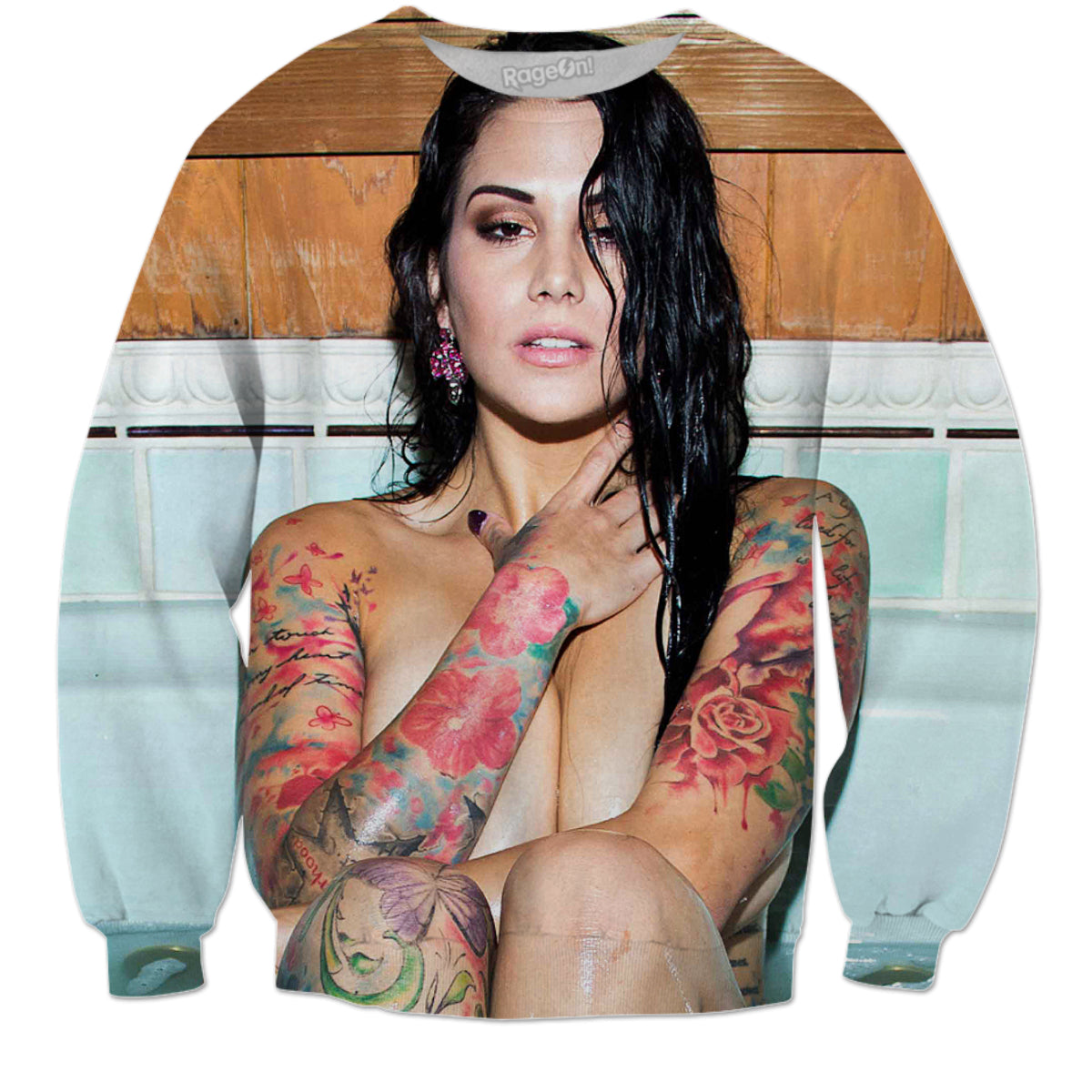 Blue Bath Sweatshirt