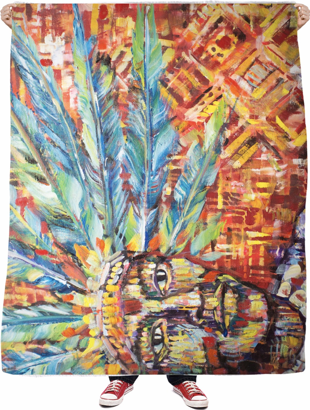 The Watcher - Fleece Blanket