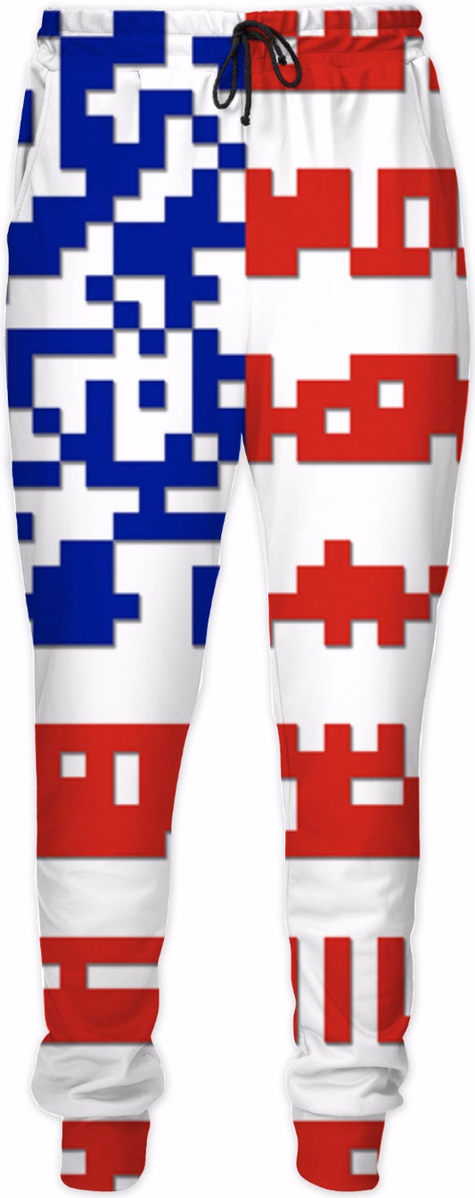 BON CYBER FLAG Joggers