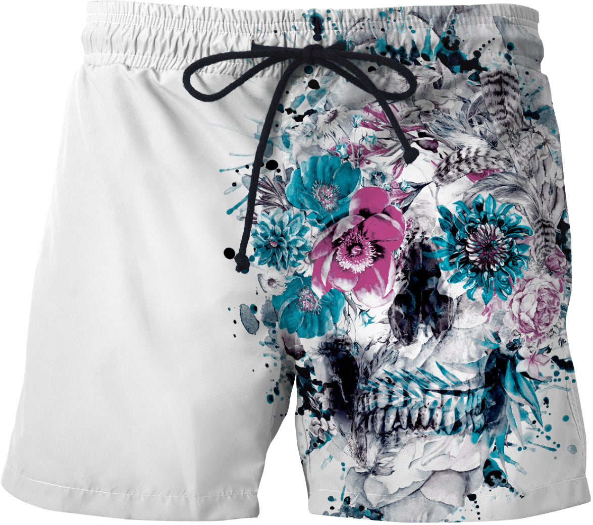 MOMENTO MORI IX Swim Trunks