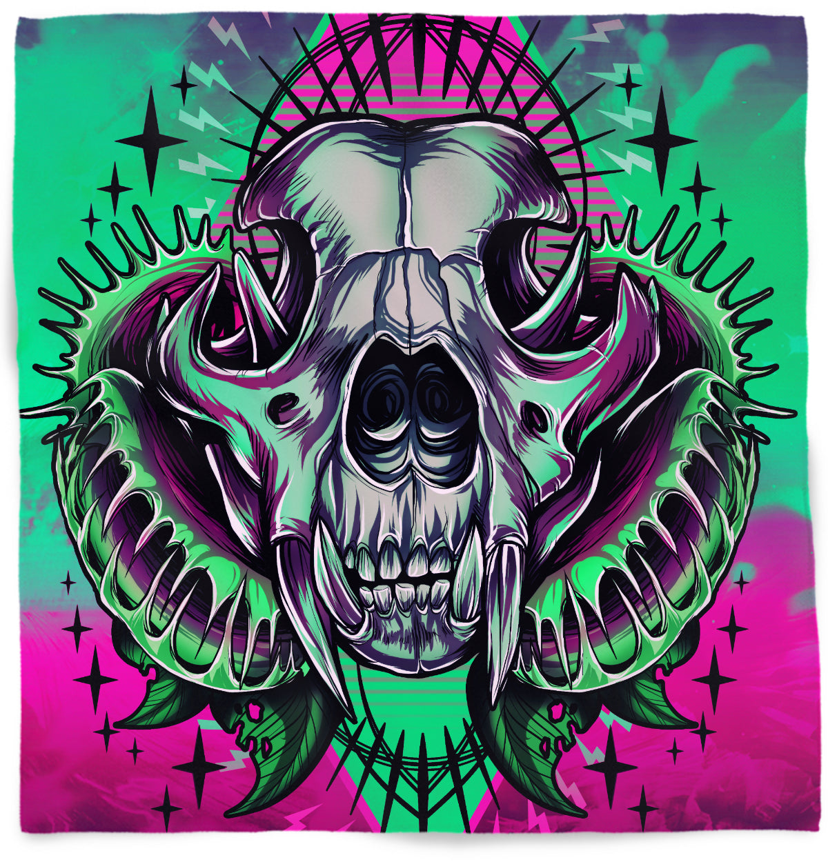 Cougar Skull - Bandana