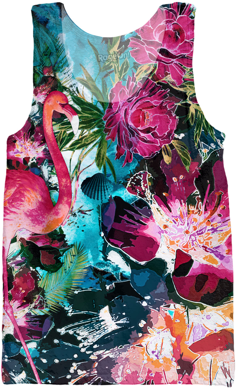 Tropical Night Tank Top