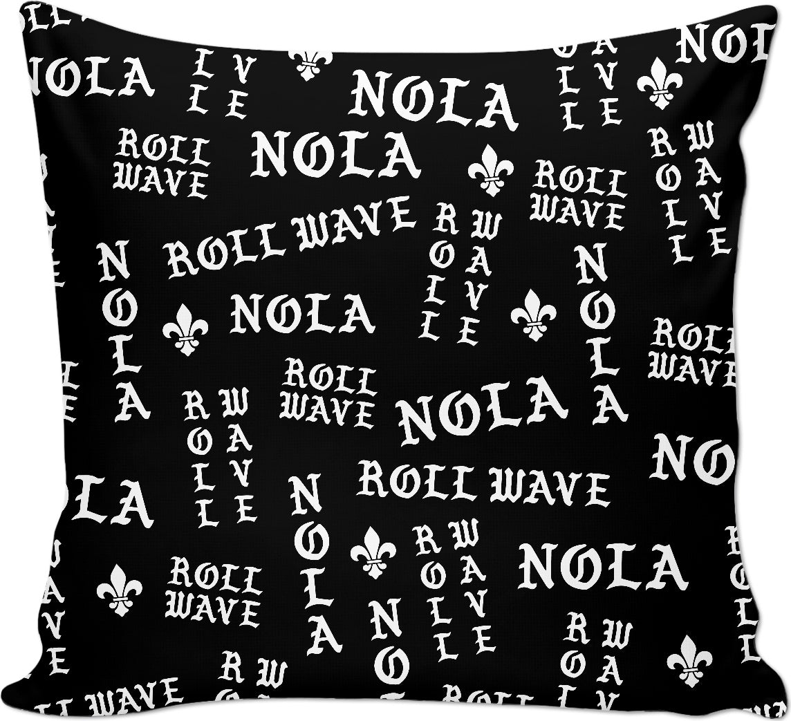 NOLA Roll Wave Couch Pillow