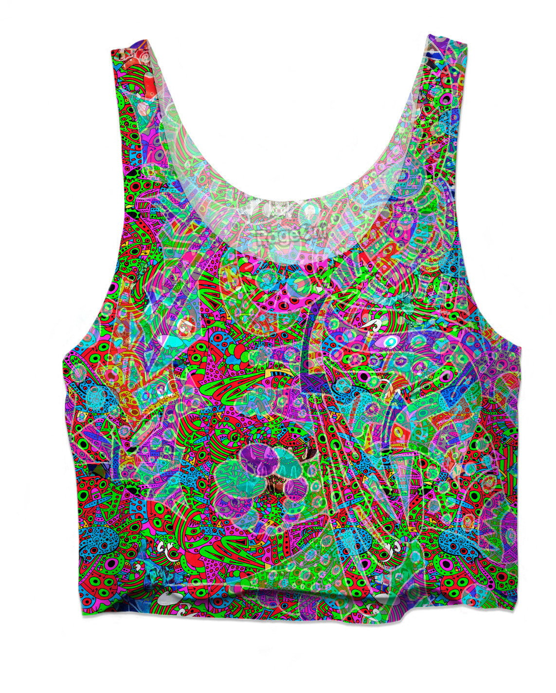Hyperdimensional Wind 10 Crop Top