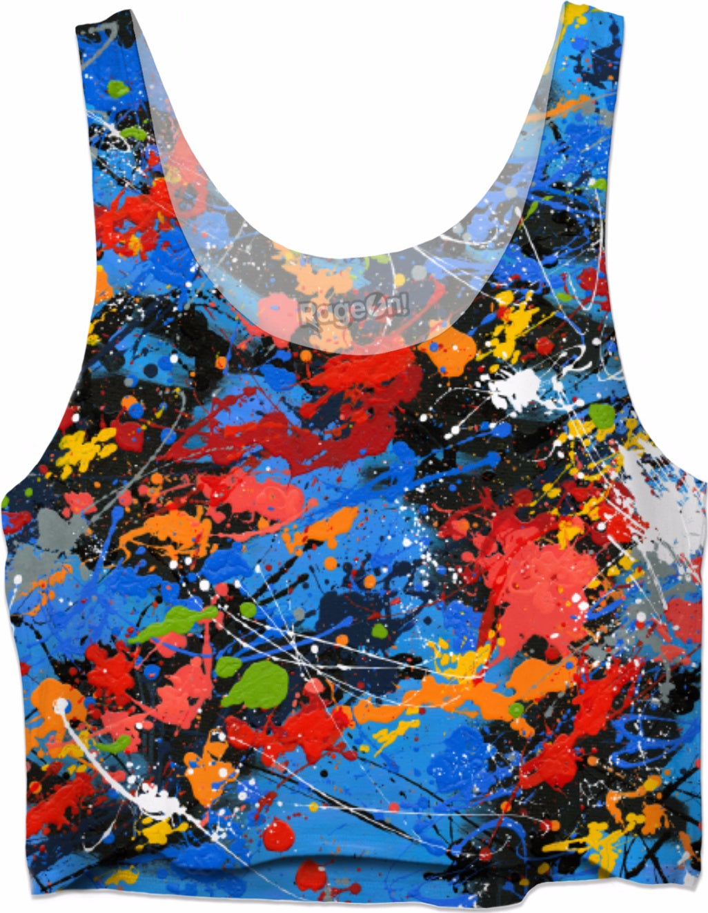 BON DANCING IN THE NIGHT Crop Top