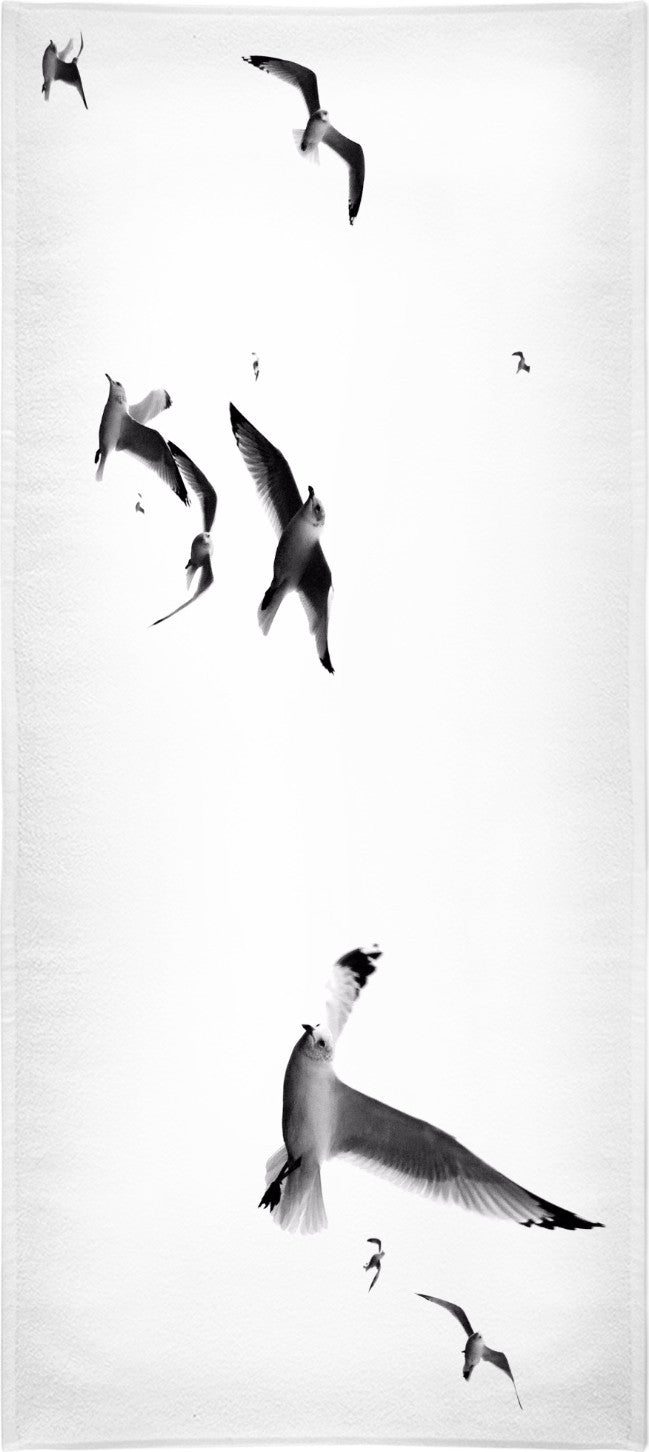 Seagulls Beach Towel