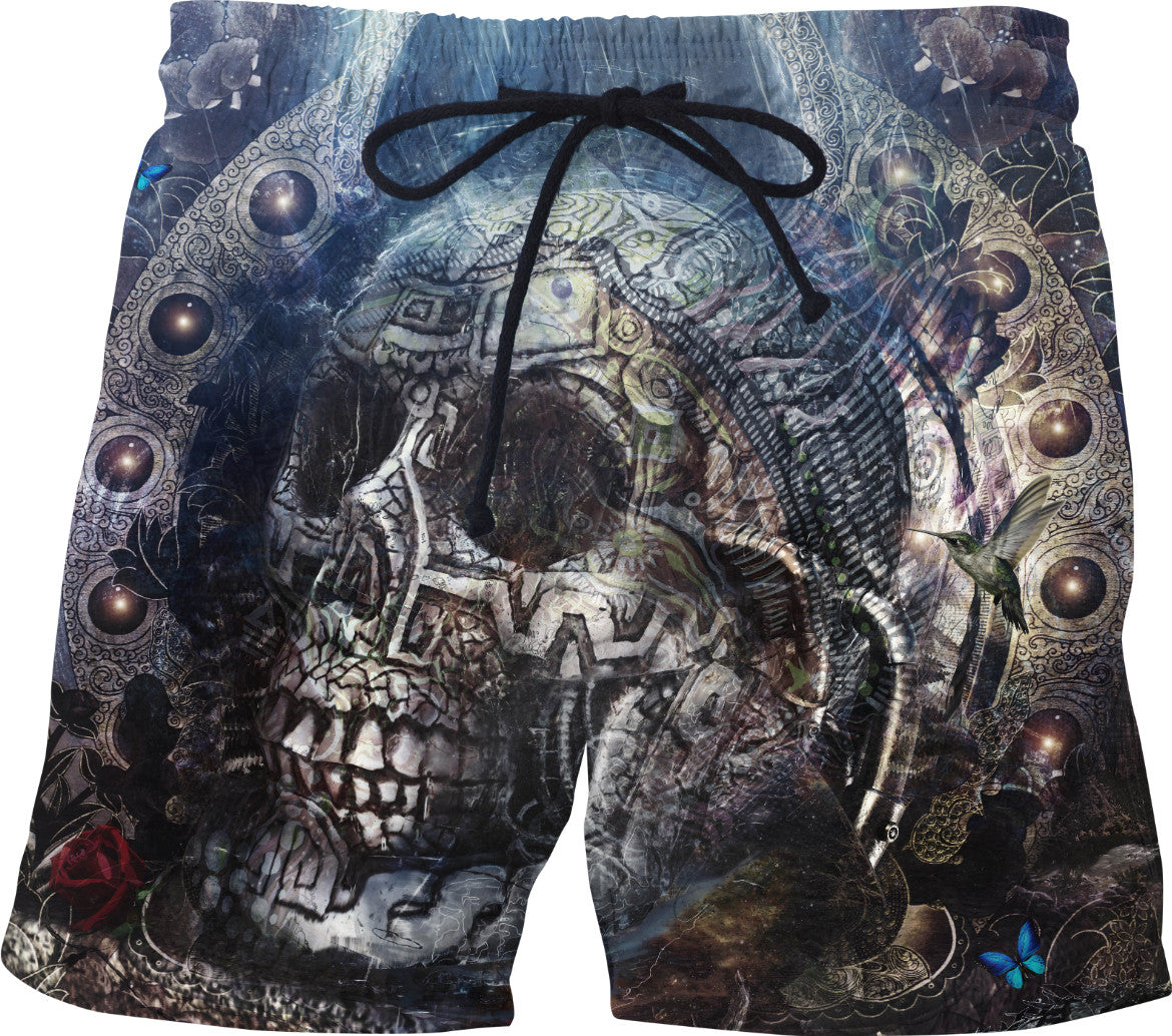 Memento Mori Swim Shorts