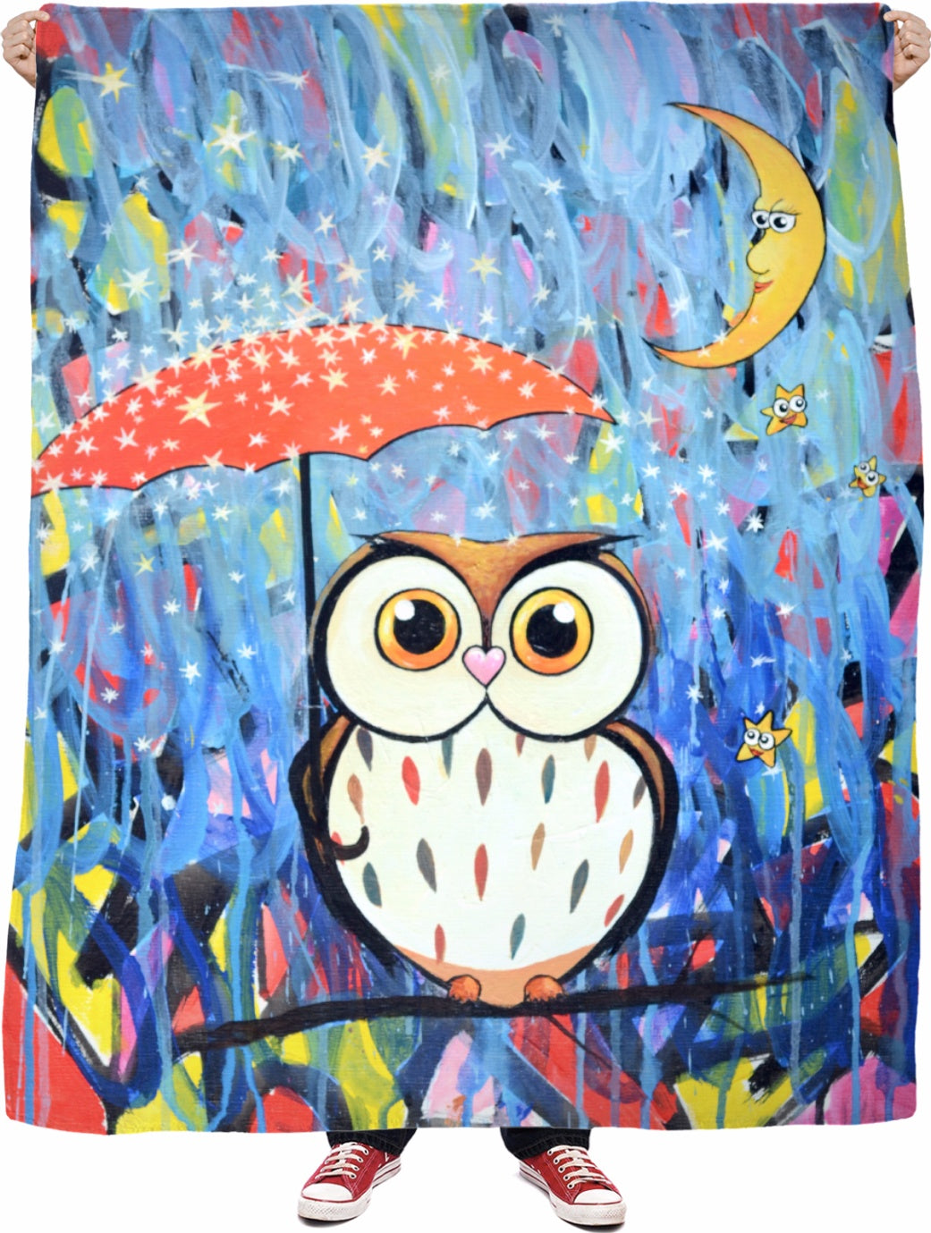 BON UNDER THE MOONLIGHT Fleece Blanket