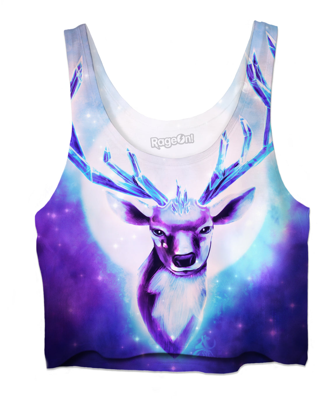 Crystal Deer Crop Top