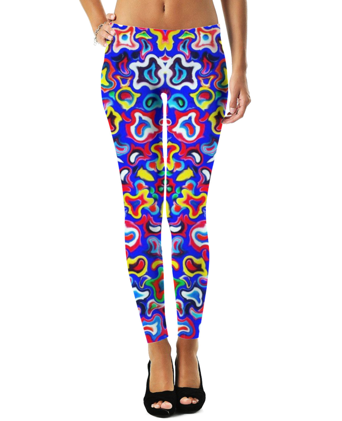 Fractal Fruit Leggings