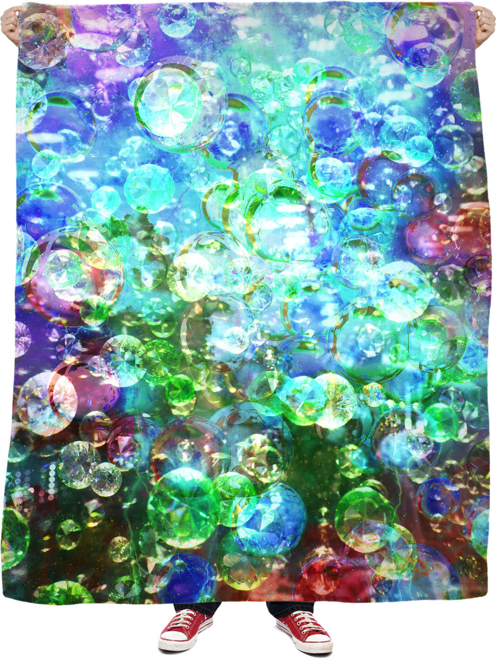 Bubbles Galore 7 Fleece Blanket
