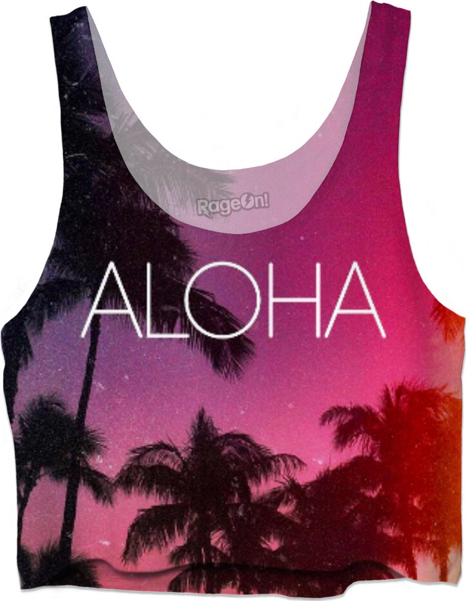 Aloha - Crop & Tank Top Crop Top