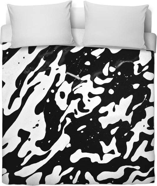 Abstract Soapy Bubbles Duvet Cover Set