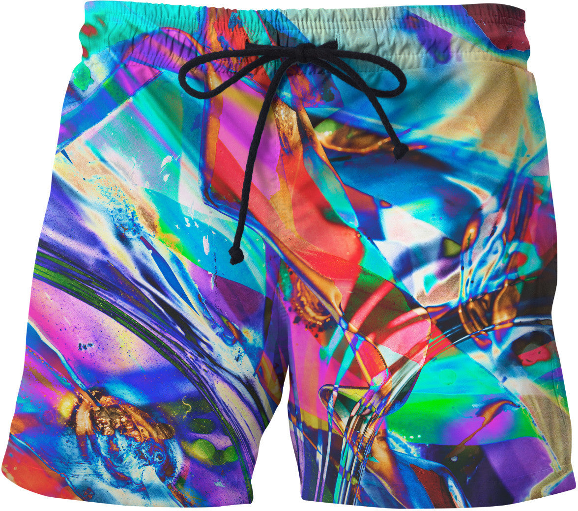 Glass Smash Swim Shorts