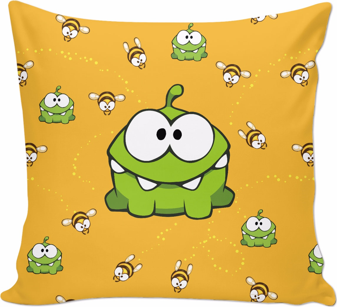 Om Nom & Bees Couch Pillow