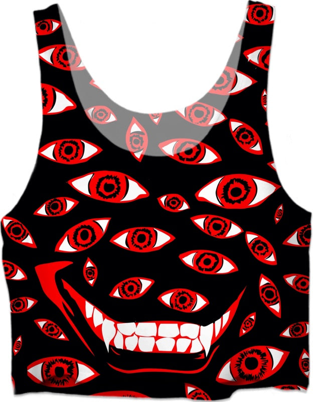 Control Art Restriction Crop Top