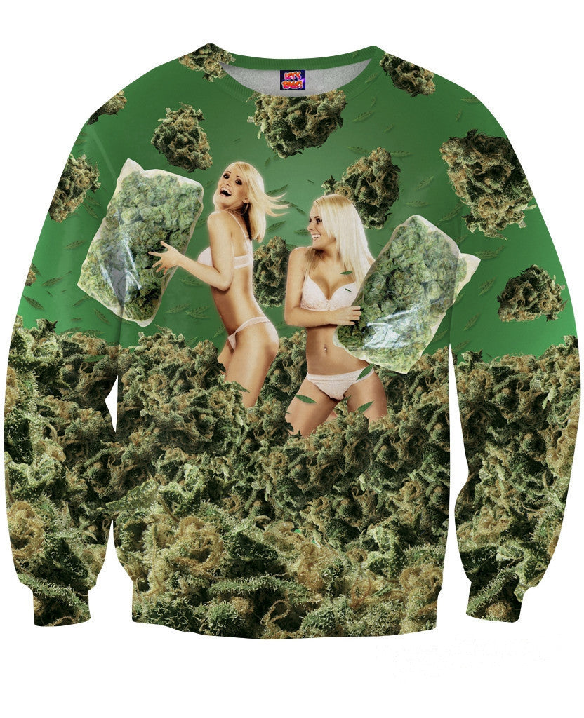 420 Pillow Fight Sweatshirt