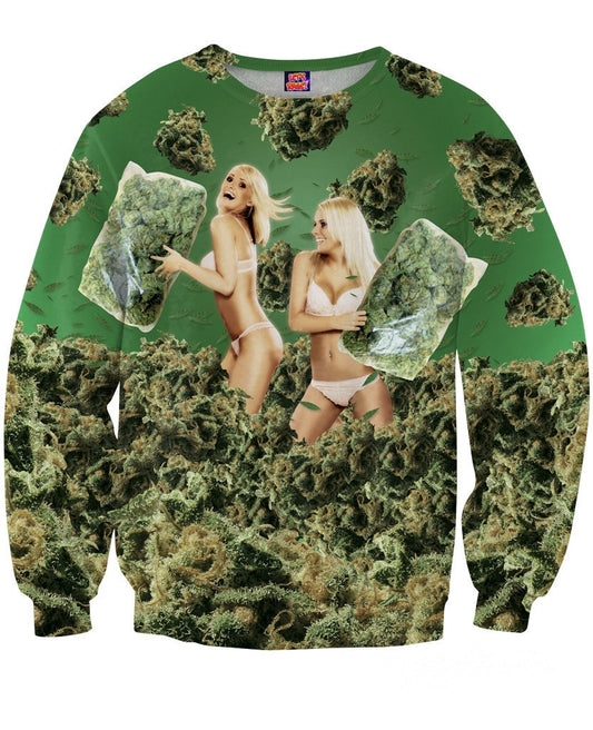 420 Pillow Fight Sweatshirt