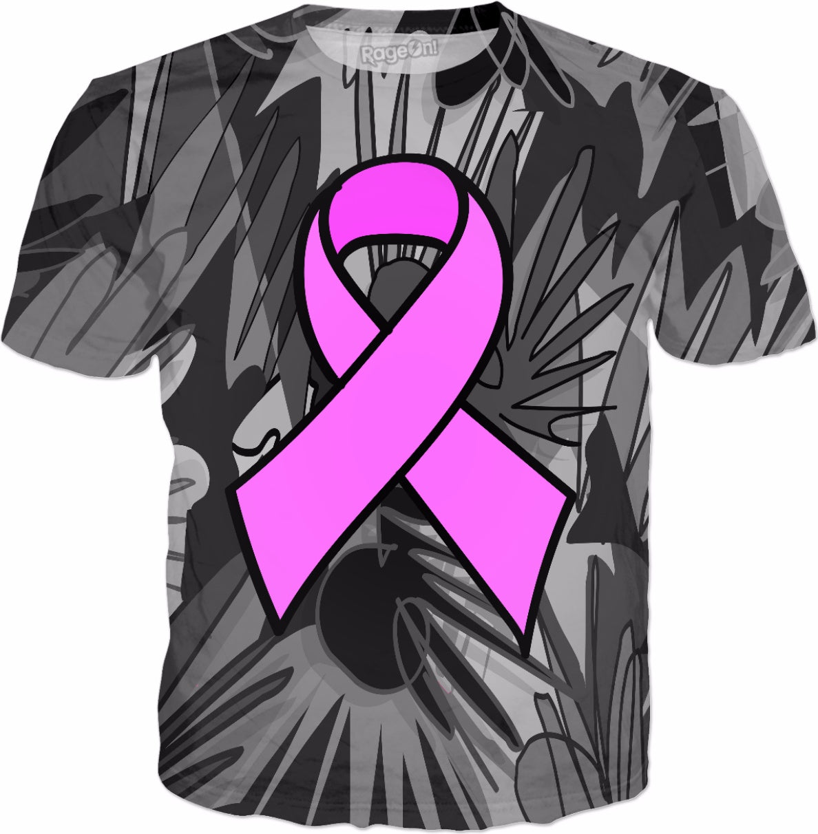 Pink Ribbon Breast Cancer Awareness T-Shirt
