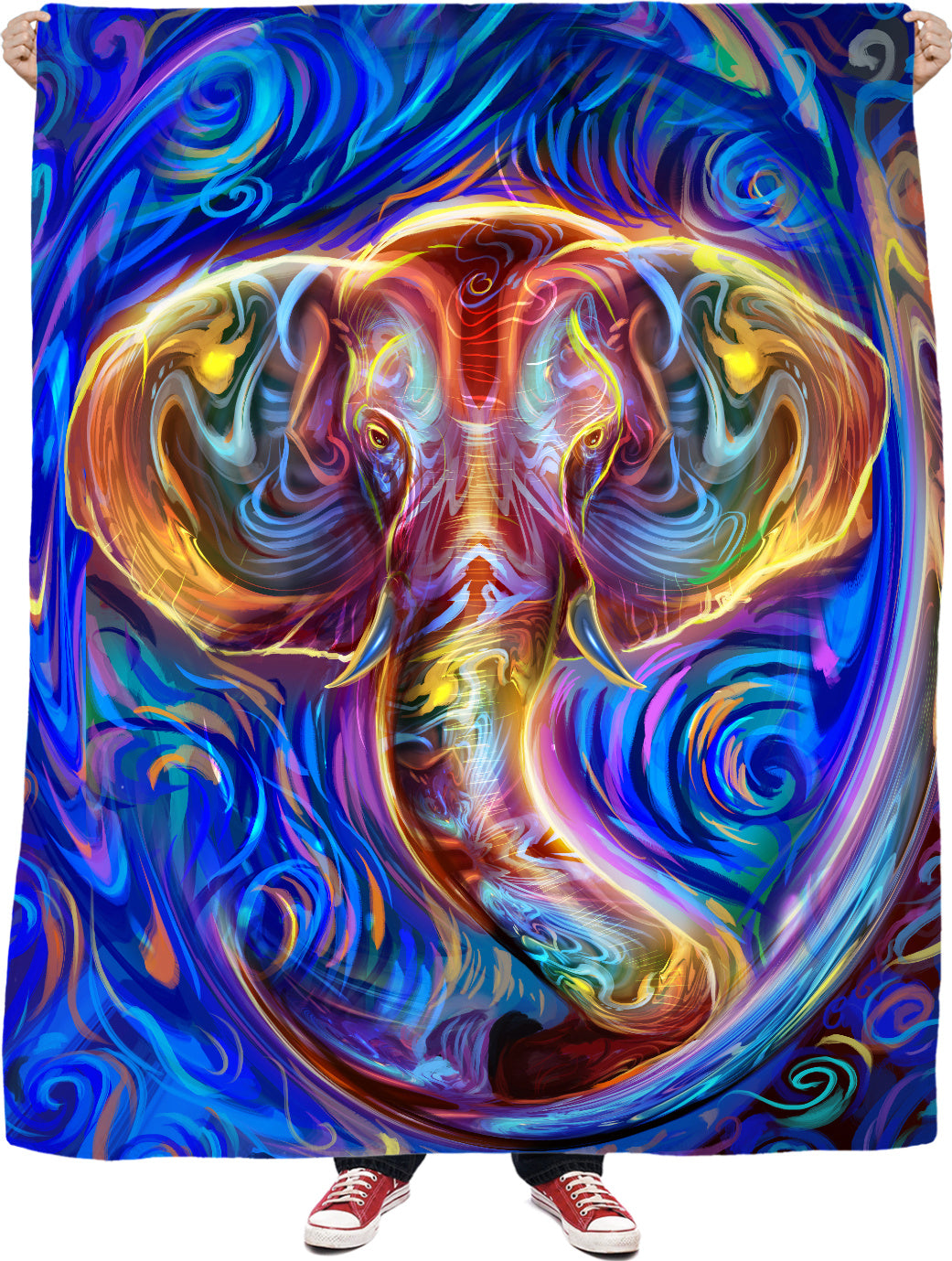 Psychephant Fleece Blanket