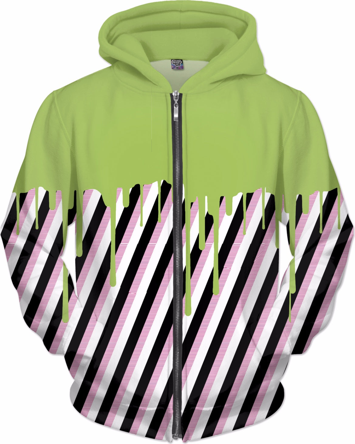 Om Nom Slime Zip-Up Hoodie