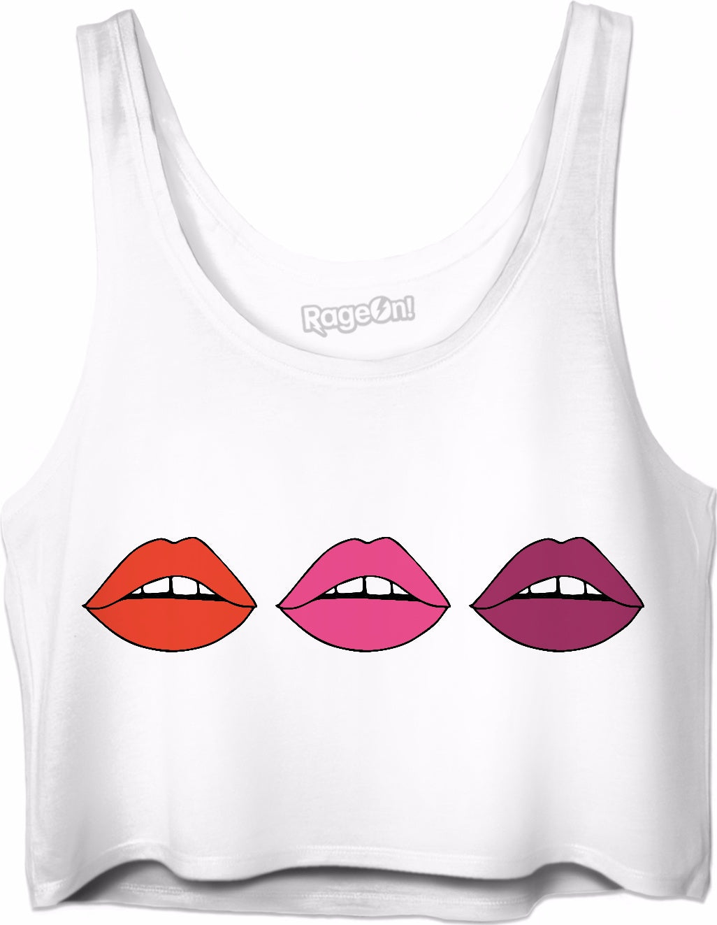 Lovely Lips Crop Top