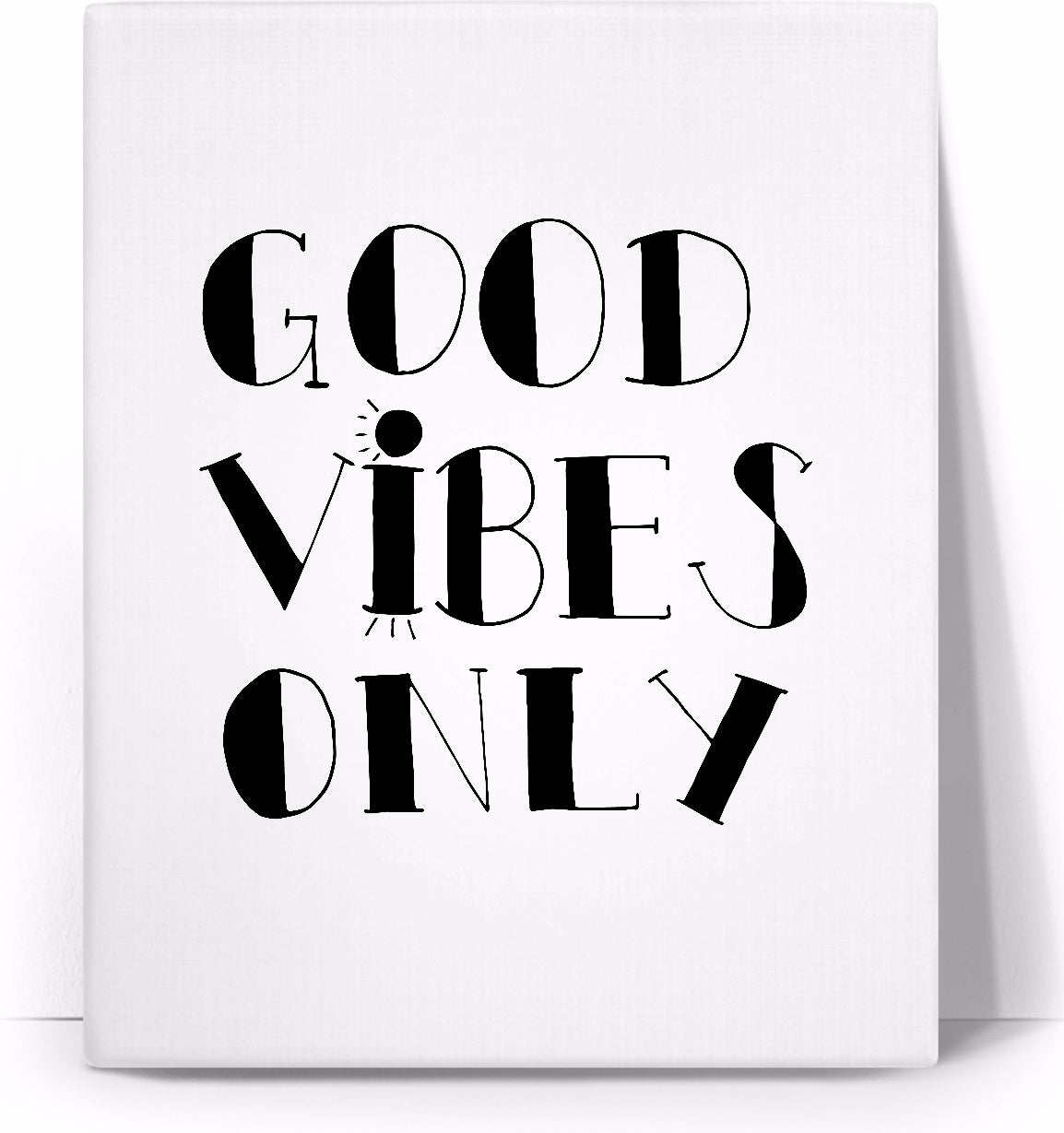 Good Vibes Only Black