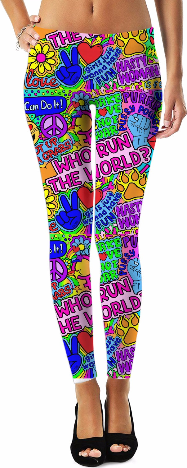 Who Run The World? Collection Leggings