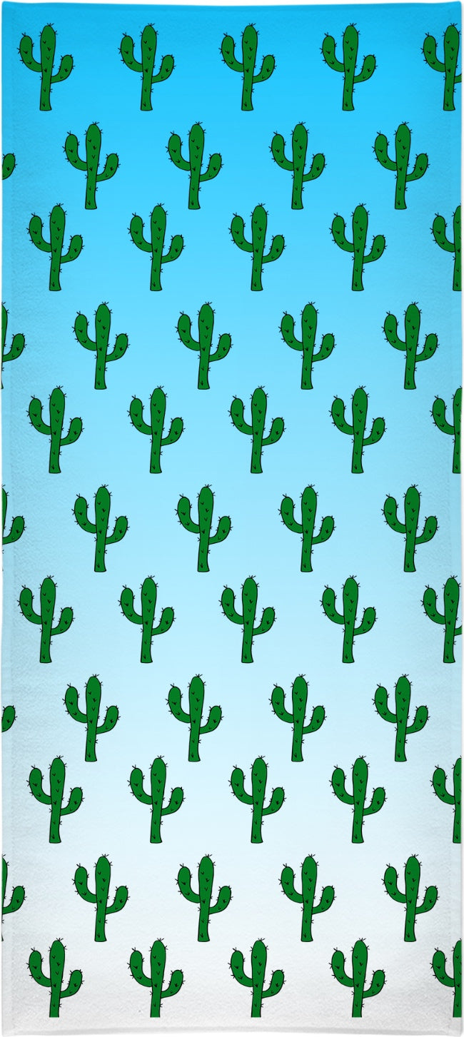 Cactus Beach Towel
