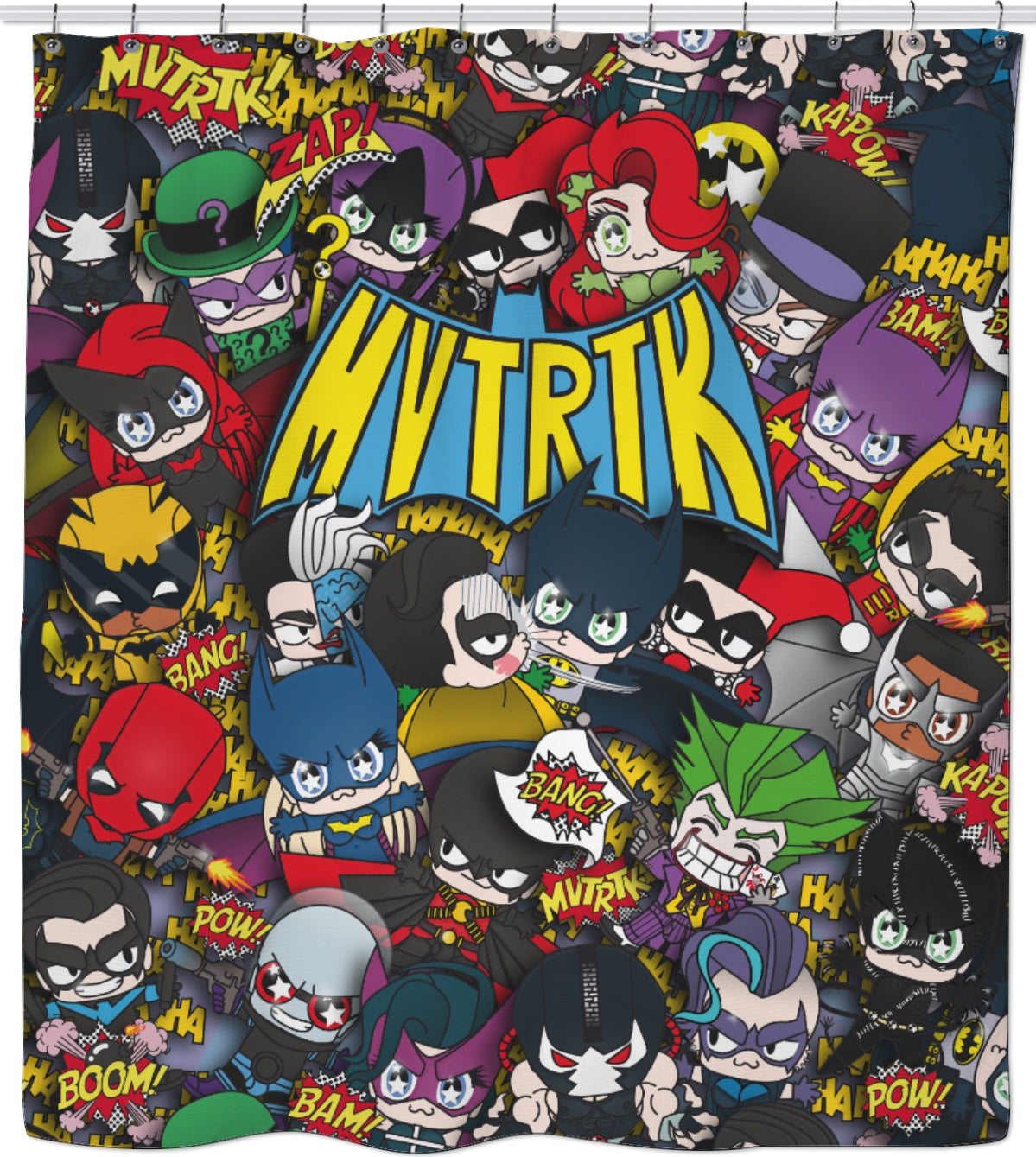 MVTRTK BATMANFAMILY Shower Curtain