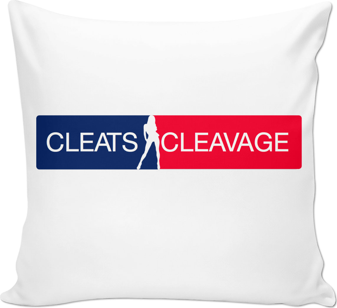 Cleats and Cleavage Couch Pillow RageJunkie