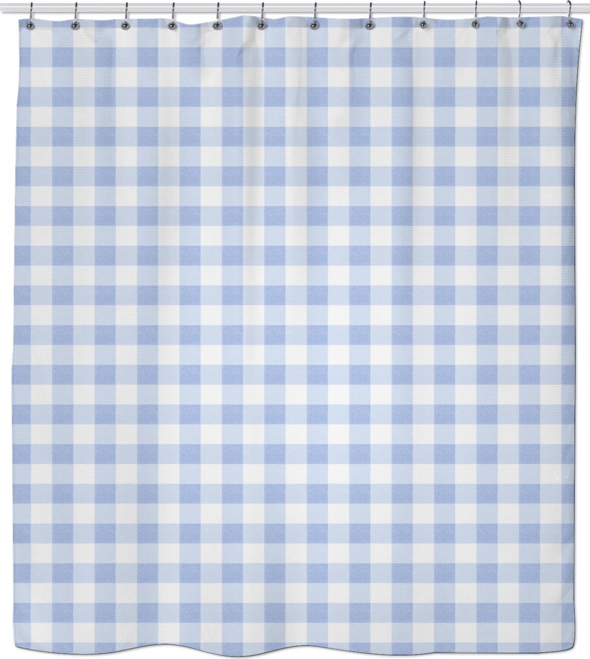 Ruth Fitta-Schulz - Gingham Purple Shower Curtain