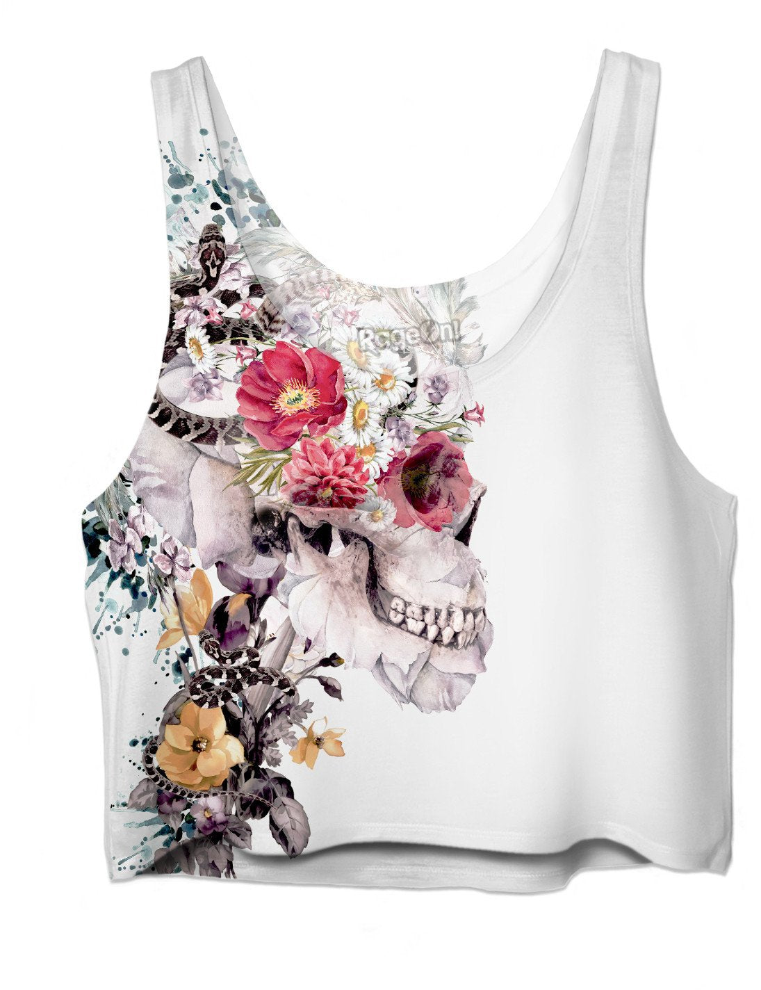 Skull - Momento Mori X Crop Top