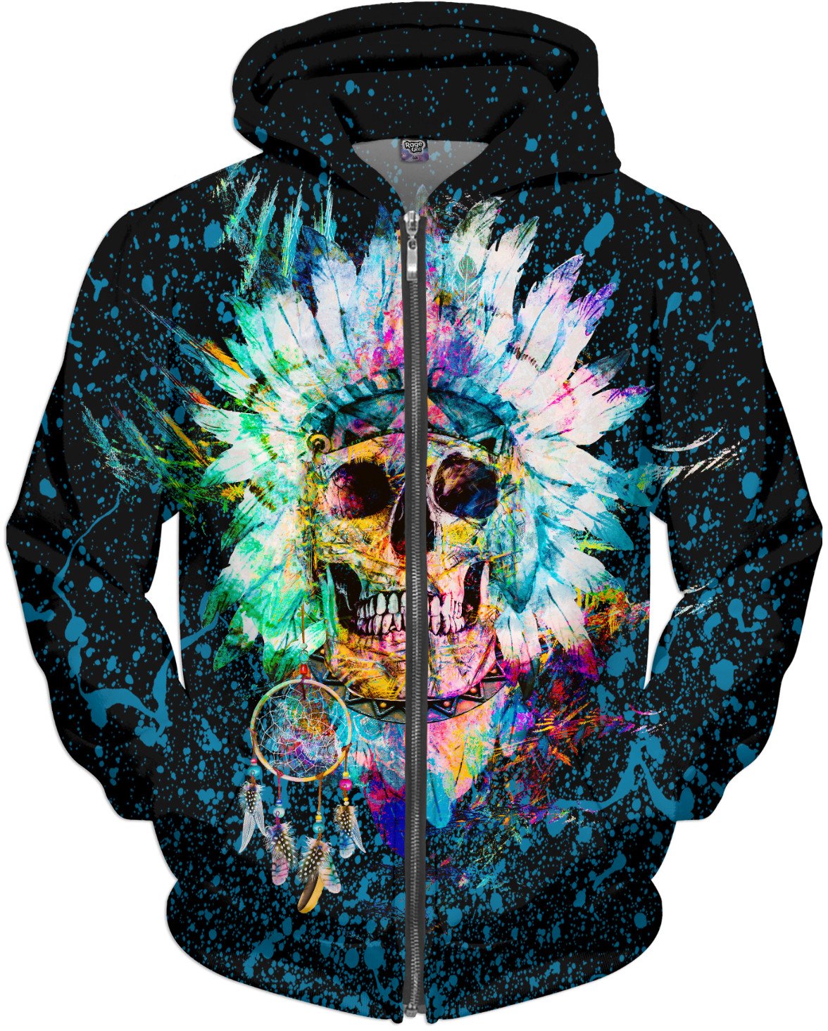 Skull Wild Spirit Hoodie