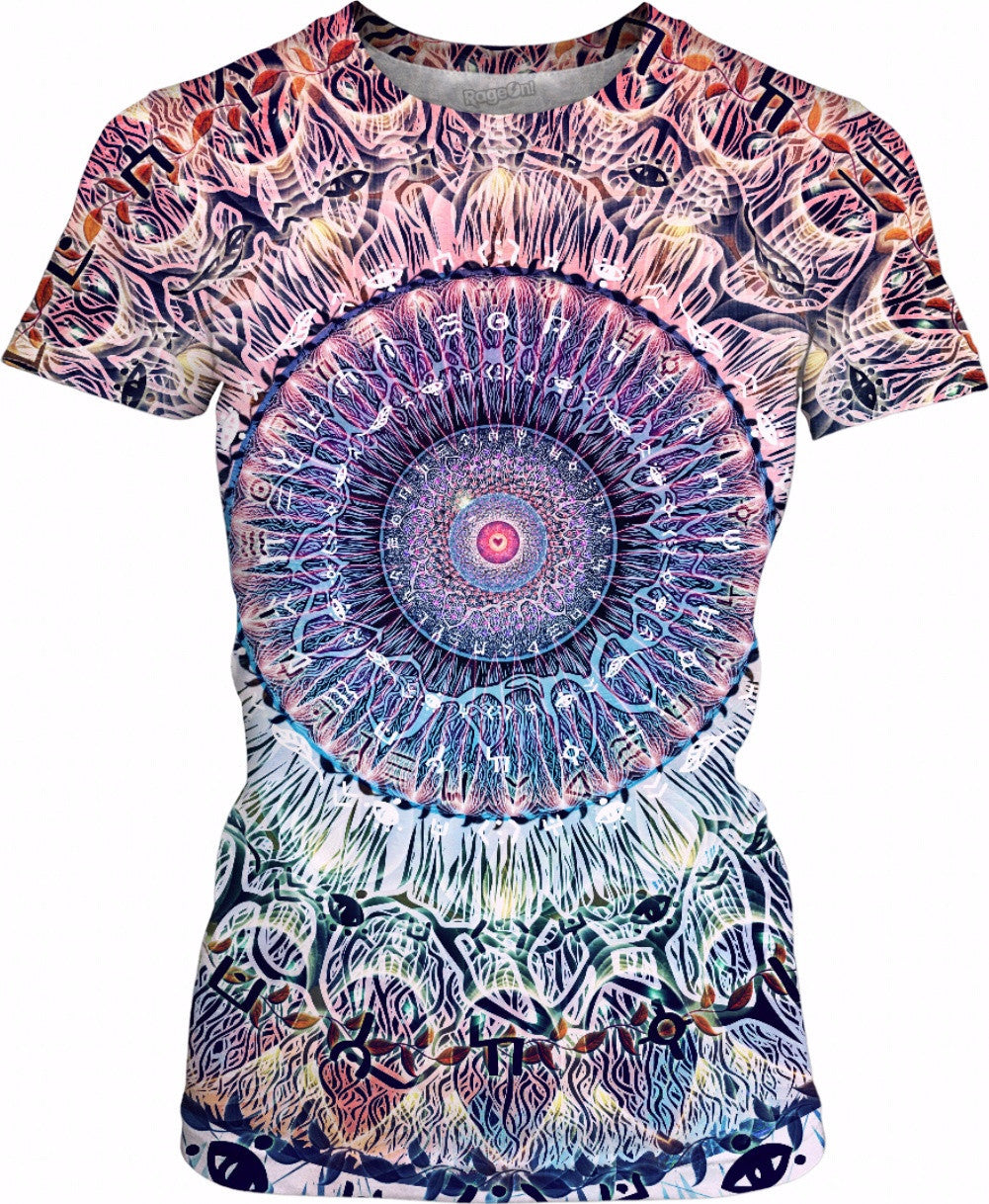 Waiting Bliss - Womens Mandala T-Shirt