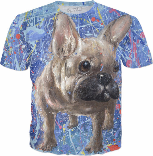 BON ABSTRACT BULLDOG T-Shirt