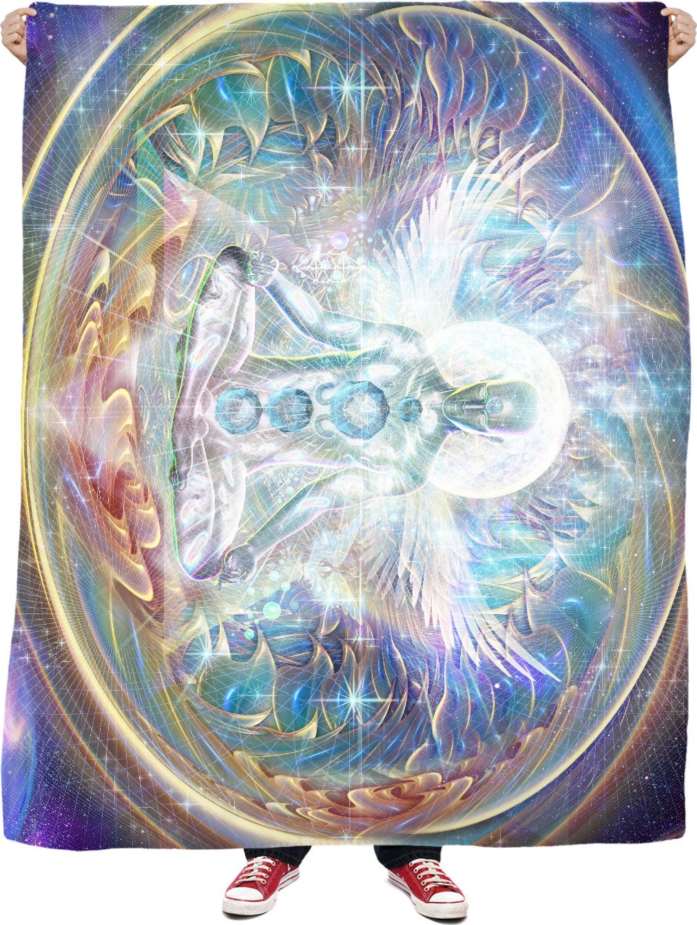 Centre of the universe Fleece Blanket