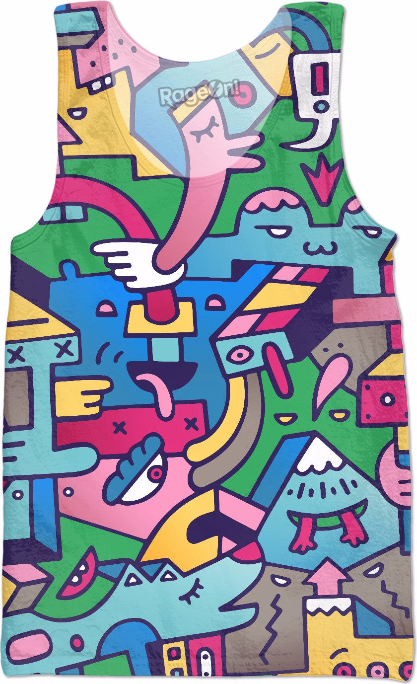 Shredded Feet - Mister Phil Tank Top