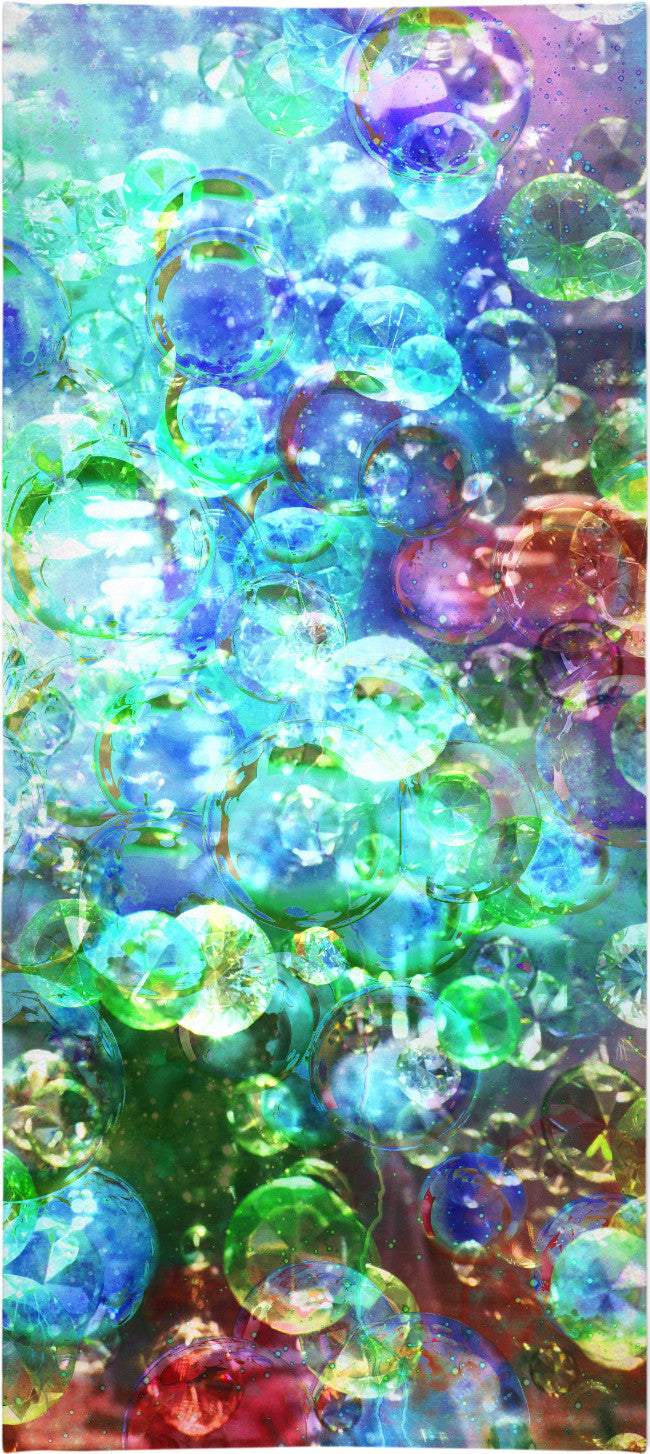 Bubbles Galore 7 Beach Towel