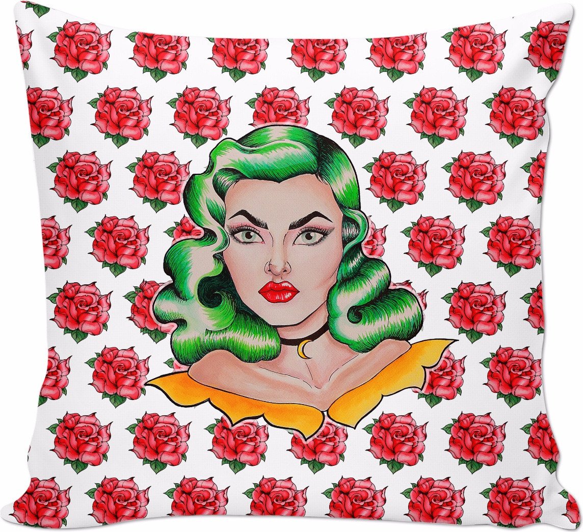 Miss Rose Deluxe Couch Pillow