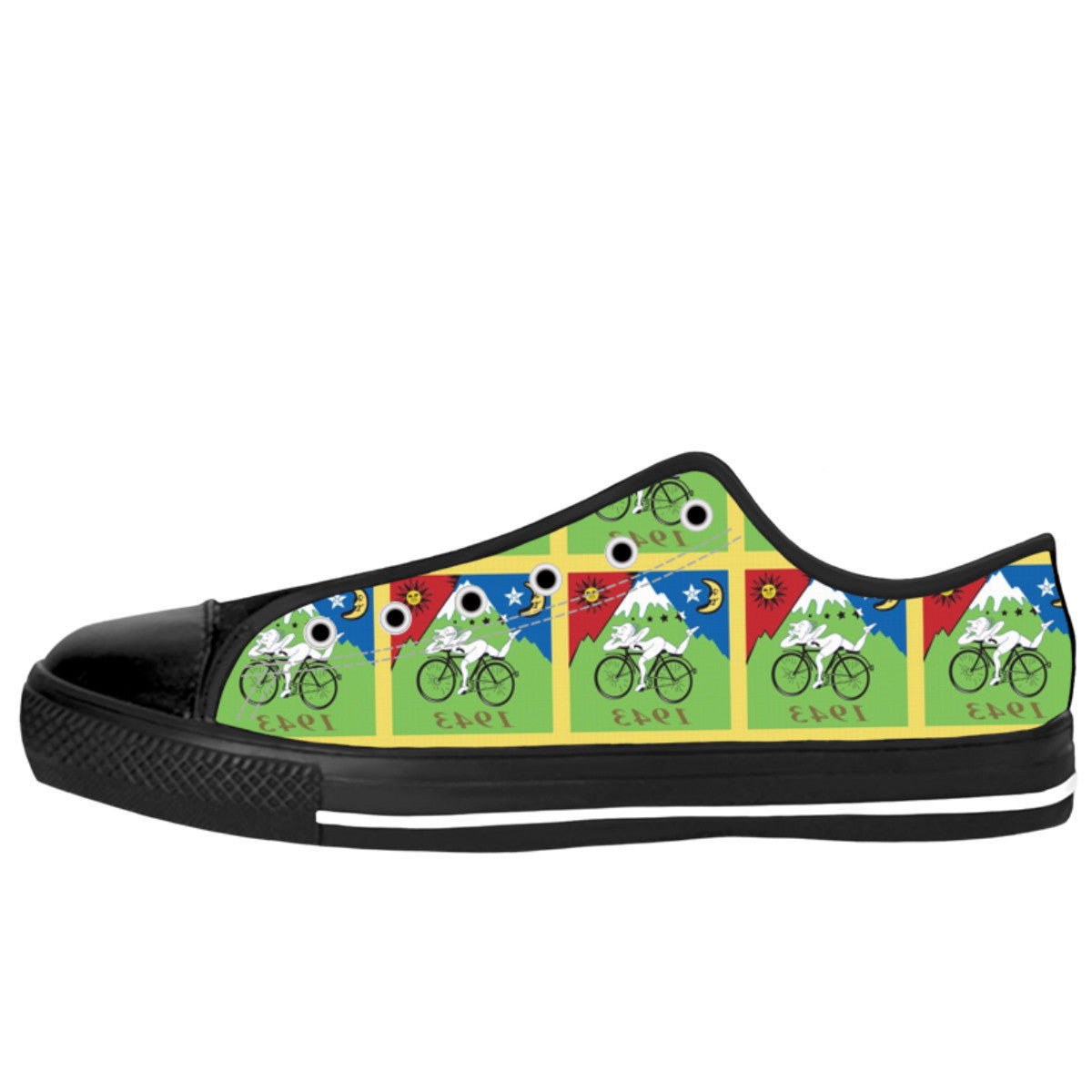 Hoffman Blotter Black Low Top Shoes